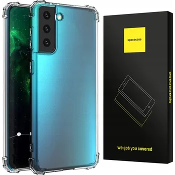 Pouzdro na mobilní telefon Zadní Kryt Spacecase pro Samsung Galaxy S21 bezbarvý