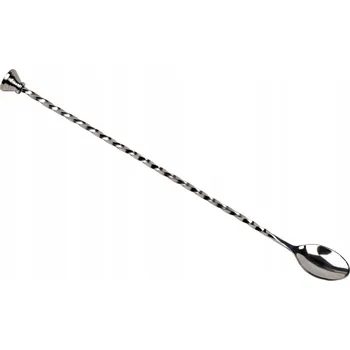 Koktejlová dekorace Barová lžíce s muddlerem Barprofessional BPR-30S 30 cm