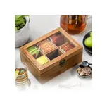 Čajový box Kesper 59902 dřevěný