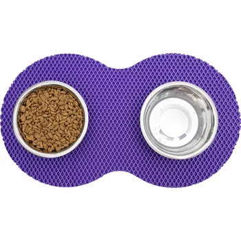 Miska pro psa Podložka pod misku Max-Dywanik fialová 0 l