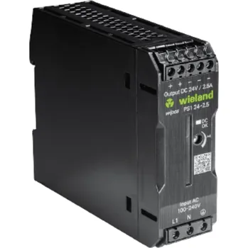 spínaný zdroj WIELAND Zdroj Wipos 81.000.6520.0 24V/2,5A spínaný napájecí 81.000.6520.0