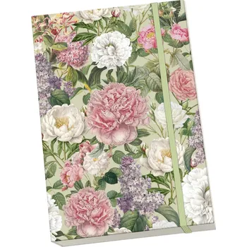 Blok Notýsek Peonies Roses