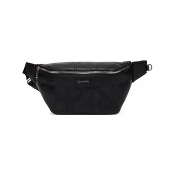Ledvinka Ledvinka Calvin Klein Emblem Aop Emboss Waistbag LV04D3332G Černá OS