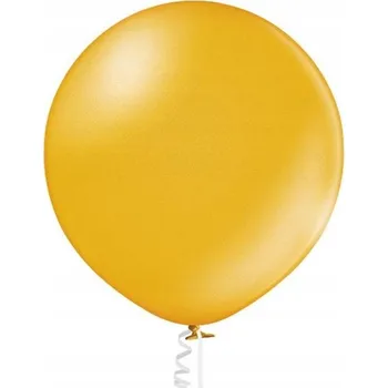 Balónek Balónky Beauty&Charm, metalizované, zlaté, 24/ 2 ks