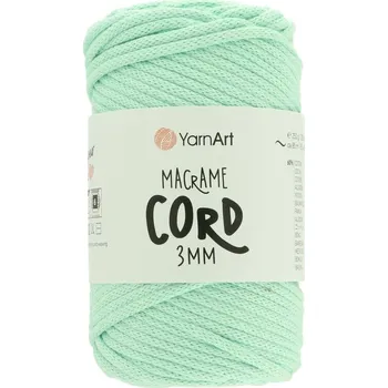 YarnArt Macrame Cord 775 tyrkysově modrá