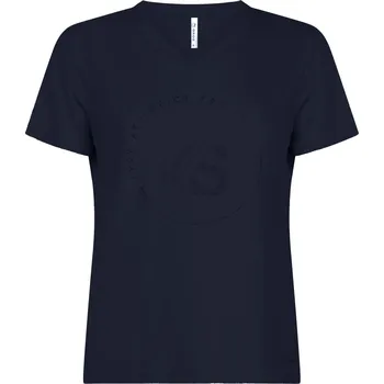 Dámské tričko Zoso triko s kamínkovou aplikací Dora tmavě modré Velikost: 3XL