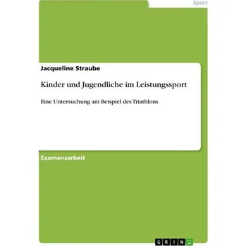 Kinder und Jugendliche im Leistungssport - Davila, Emilio