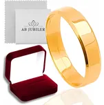 Zlatý prsten AB Jubiler 585 leštěný 4 mm na míru