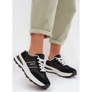 Dámské tenisky Dámské Sportovní Tenisky Big Star TT274877 HI-POLY SYSTEM Černé 39