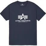 Tričko Alpha Industries Basic Big Logo - navy, XL