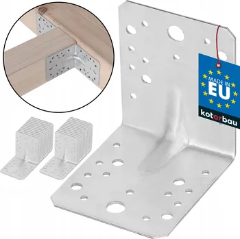 Úhloměr Úhelník ocel 9 cm x 10,5 cm, délka 10,5 cm, tloušťka 2,5 mm