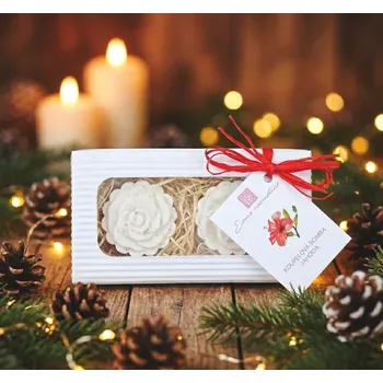 Kosmetická sada Dárková sada 2 ks šumivek | heřmánek | kytička (zklidnění a jemnost)