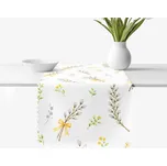 Velikonoční běhoun na stůl teflonový - Kočičky 20x120 cm