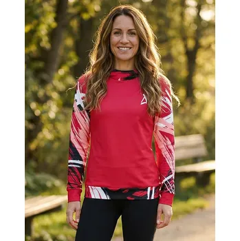Dámská mikina Dámská funkční mikina premium ALTISPORT VOJ/ALW039MI01 VIVA MAGENTA L