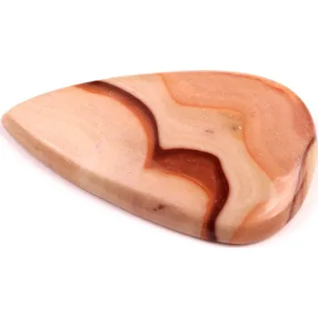 Korálek Kabošon Wave Dolomite č.262 (41x26x5mm)