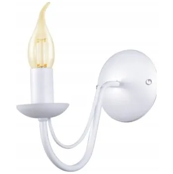 Nástěnné svítidlo Nástěnné svítidlo Kaja bílé E14 60 W