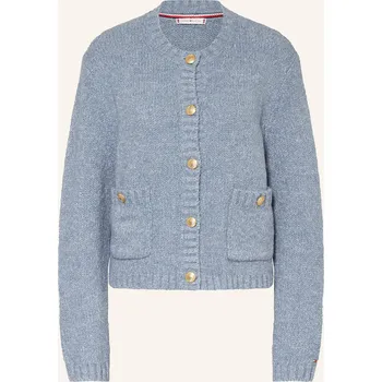 Dámský svetr Tommy Hilfiger Dámský Pletený Kardigan, černošedá, 44