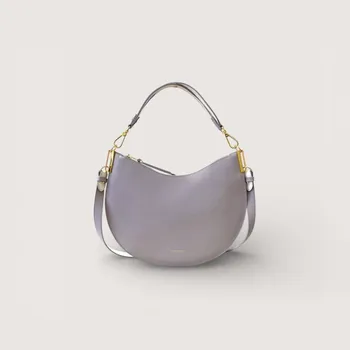 Kabelka COCCINELLE SUN UP MEDIUM KOŽENÁ KABELKA OYSTER/PEARL SS26