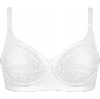 Dámské oblečení Podprsenka dámská krajková měkká bez kostic bílá Infiore 80B