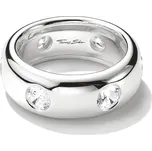Thomas Sabo TR2519-051-14-56 prstýnek with white zirconia stones Silver