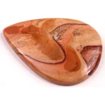 Korálek Kabošon Wave Dolomite č.277 (38x28x5mm)