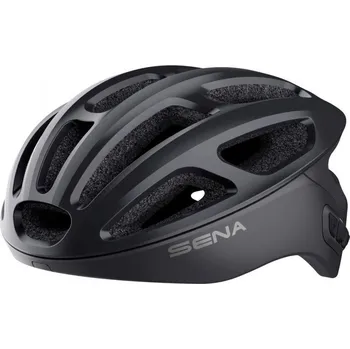 Cyklistická přilba Helma Sena R1 s headsetem black M