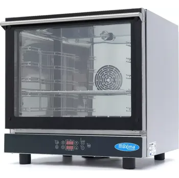konvektomat Maxima Kombinovaná parní Trouba - vhodná pro 5 Zásobníky (1/1 GN / 60 x 40 cm) - Digitální Displej - 400V | 08500204