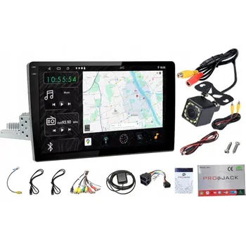 Autorádio AUTORÁDIO S NAVIGACÍ ANDROID GPS 1 DIN 9 PALCŮ USB BT WIFI CARPLAY USB 6/128GB