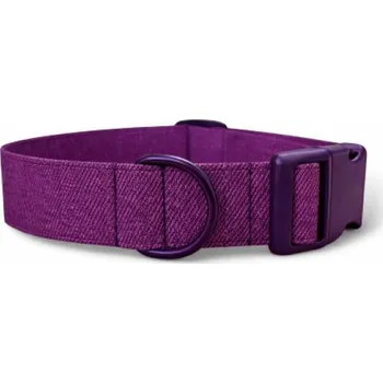 Obojek pro psa Softshellový obojek Active - Jeans ostružinový Šířka: 2 cm, Velikost obojku: S