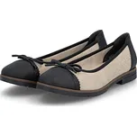 Dámské baleríny Rieker 45358-60 béžová Barva: beige kombi, Velikost: 36