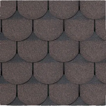 asfaltová šindel Šindeľ Bobrovka hnedá 3m2/bal ROCK/FORCE