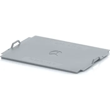 paleta Víka pro KLT - Stříbrošedá - materiál: PP - KLT-D 35