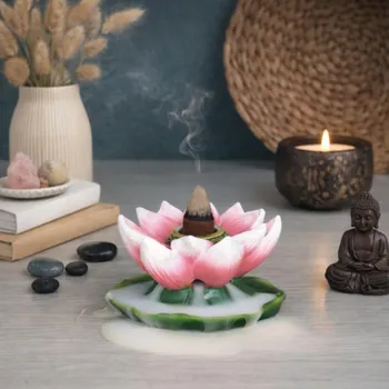 Fontána na tekoucí dým -Lotosový květ