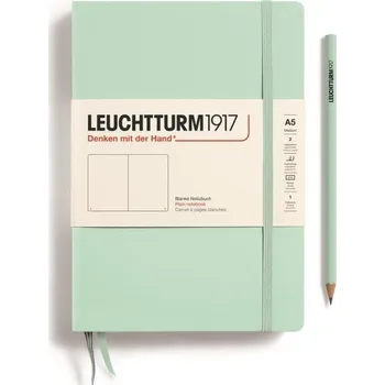 Blok Leuchtturm1917 Zápisník Mint Green Medium A5 čistý