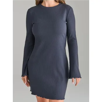 Dámské šaty Sinsay - Šaty - šedá - 432BE-85X - 432BE-85X-XXS-1