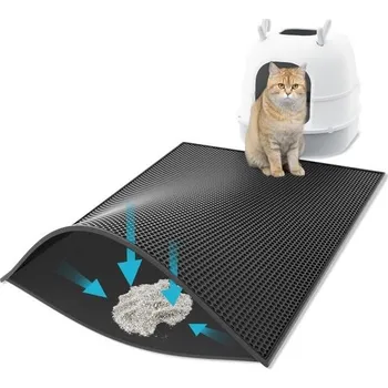 tréninková pomůcka pro psa Kaxionage kočičí stelivo, 76 x 61 cm, dvojitá vrstva s voštinovým vzorem, vodotěsný materiál odolný