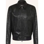 Boss Pánská Kožená Bunda Yuze, černá, 48