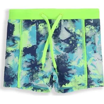 Pánské plavky LEMON EXPLORE Dětské plavecké boxerky rychleschnoucí WL5 164 VÍCEBAREVNÁ