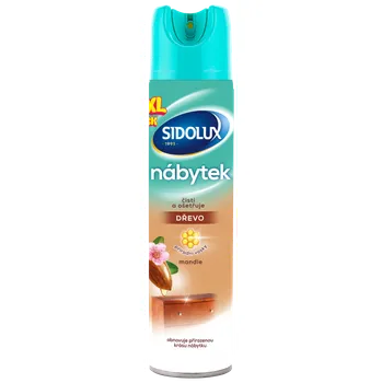 Čisticí prostředek Sidolux Čisticí Sprej na dřevo s vůní mandlí 350ml