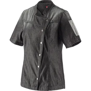 Gastro oděv e.s. Kuchařská bunda denim, dámská velikost XL graphitewashed Strauss