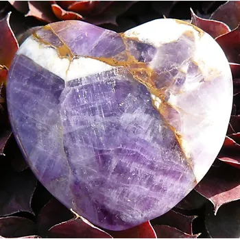 Aroma lampa Masážní srdce -Ametyst hradbový