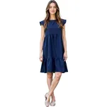 ALPINE PRO - AKESA DÁMSKÉ BAVLNĚNÉ ŠATY