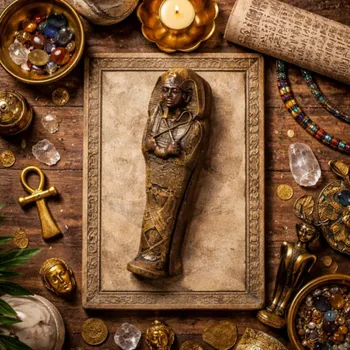 Egyptský Sarkofág soška