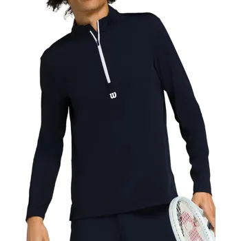 Pánská mikina Pánská mikina Wilson M Elevate Performance 1/2 Zip Navy M