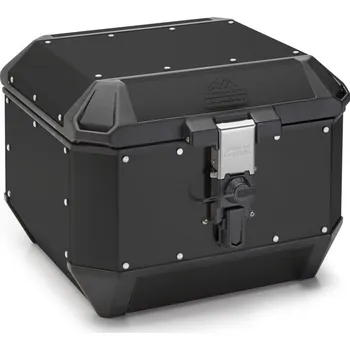 Zavazadlo na motocykl GIVI ALA44B černý horní kufr Trekker ALASKA celohliníkový (Monokey topcase), objem 44 ltr