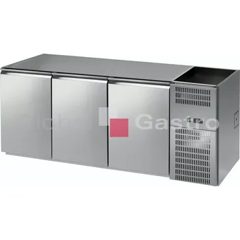 Stůl barový REGD 330N 3sekce linie 700 (bez chl.vany) | 6090155