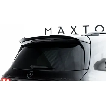 Tuning Maxton Design prodloužení spoileru pro Mercedes GLS X167 /AMG- Line, černý lesklý plast ABS