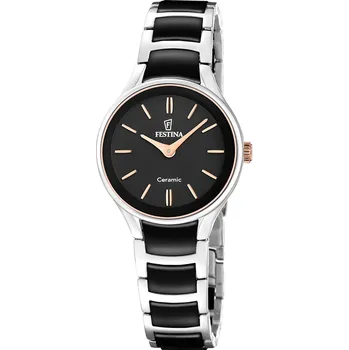 Oblečení a móda Festina Ceramic 20752/7 + prodloužená záruka 5 let + 5 let na výměnu baterie zdarma + možnost výměny do 190 dní + zkrácení řemínku zdarma + doprava zdarma