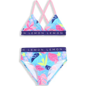 Dámské plavky LEMON EXPLORE Dětské dvoudílné plavky X-Back WL5 134 VÍCEBAREVNÁ