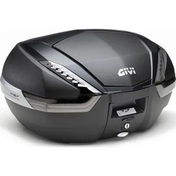 Auto-moto GIVI V47NNT TECH kufr černý (Monokey) s čirými odrazkami a černým víkem, objem 47 ltr